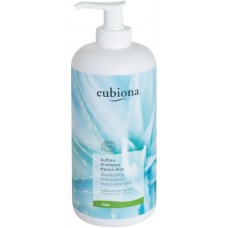 Šampūnas sausiems plaukams ir jautriai galvos odai su alavijais ir hena, ekologiškas (500ml)